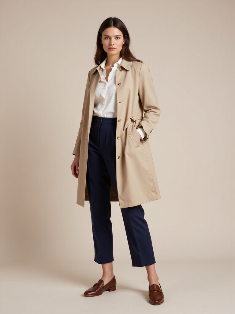 classic trench coat sophistication