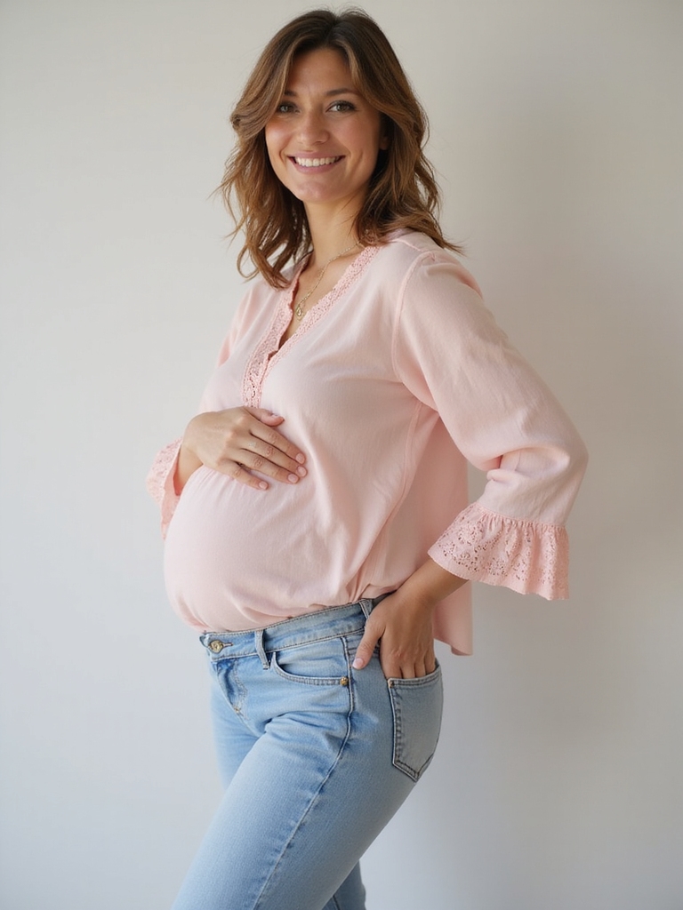 comfortable and stylish maternity jeans