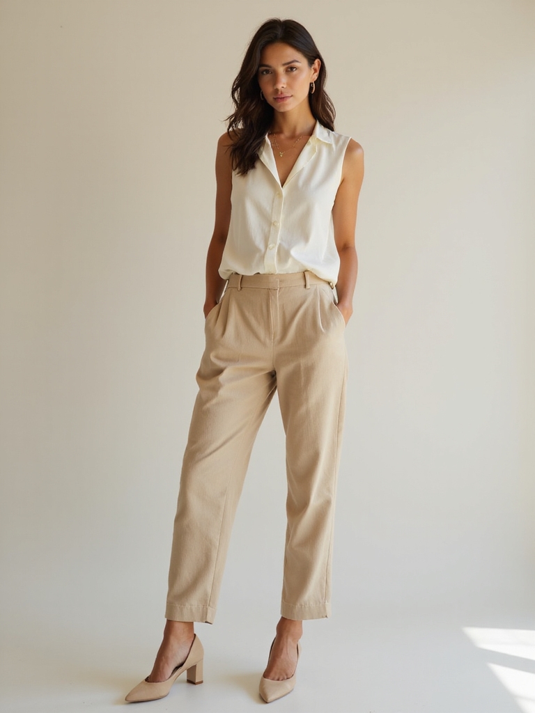 comfortable chic summer office attire