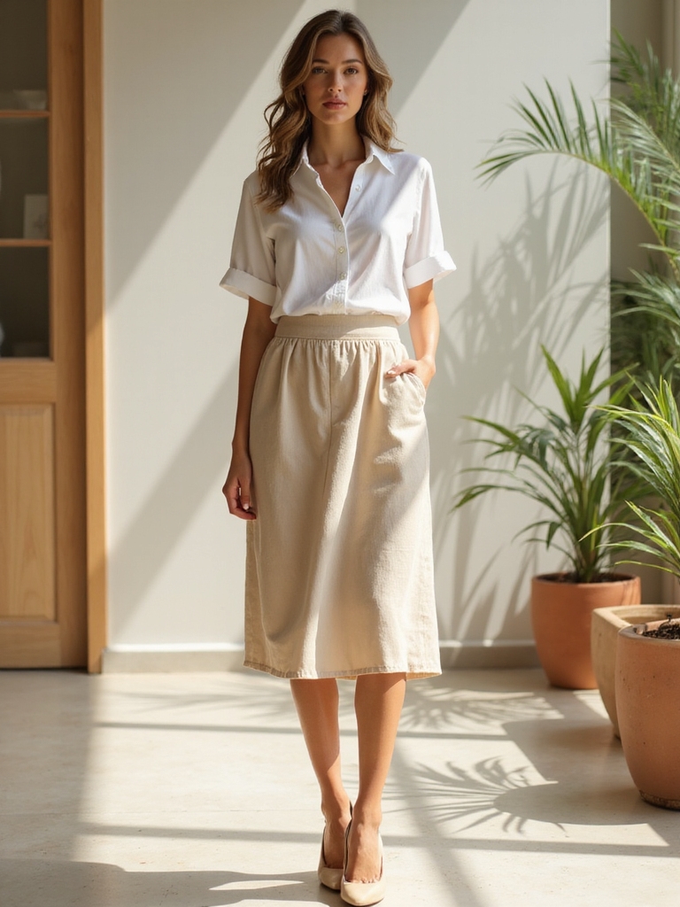 comfortable professional summer skirts