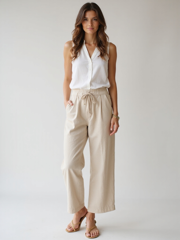 comfortable summer hairstylist attire