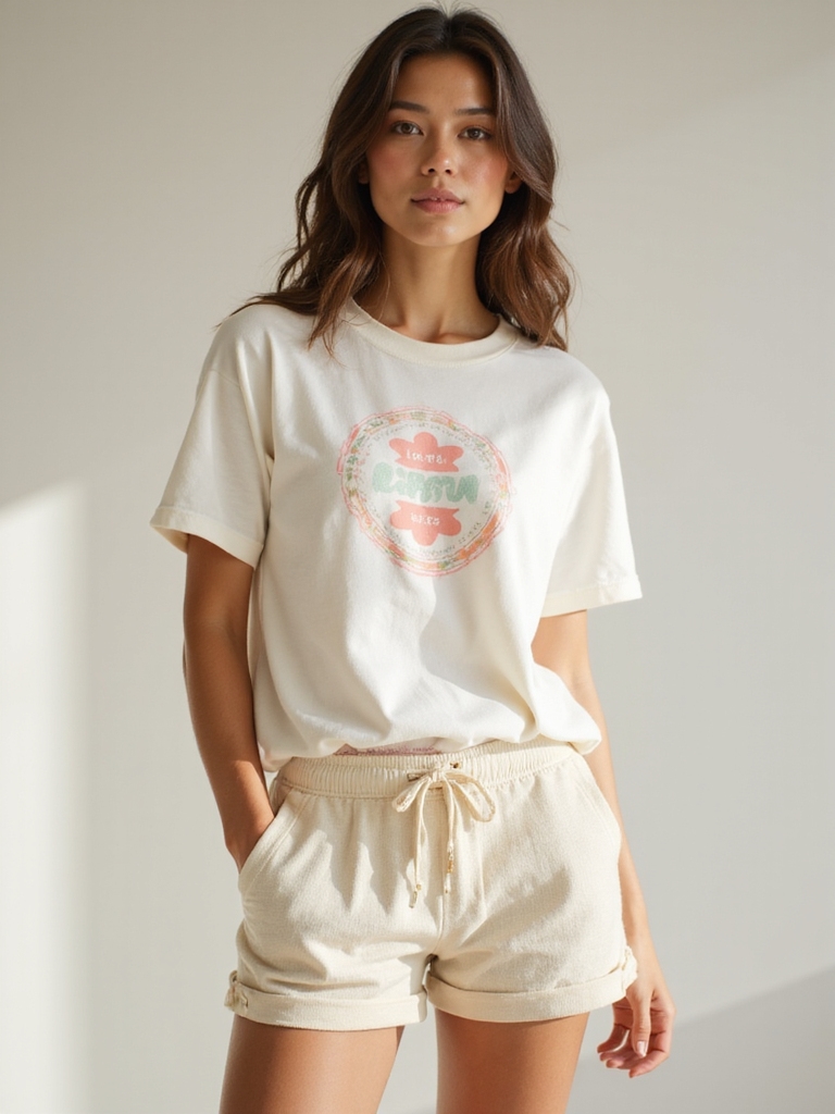comfortable summer outfit combo