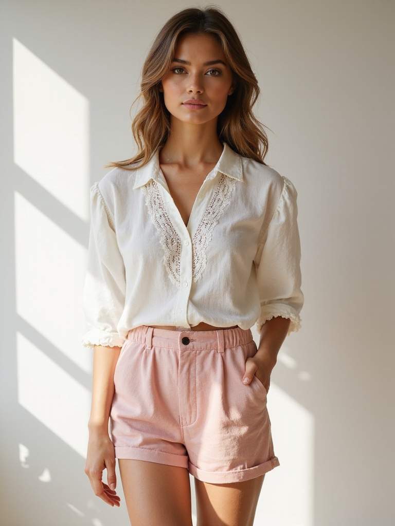 comfortable summer shorts combo