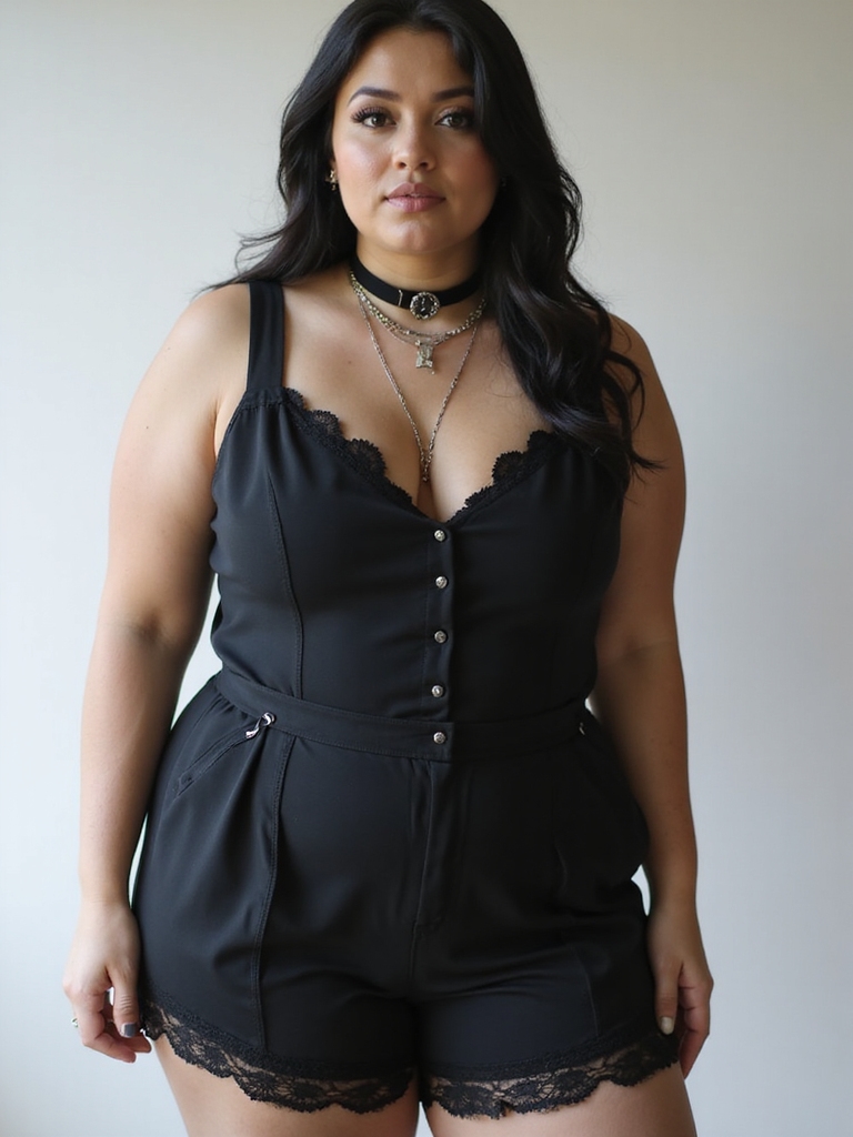 cool chic plus size rompers