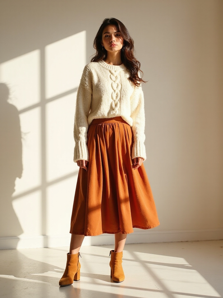 cozy chic autumn layers