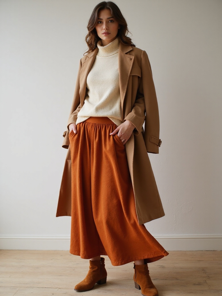 cozy layered fall styles