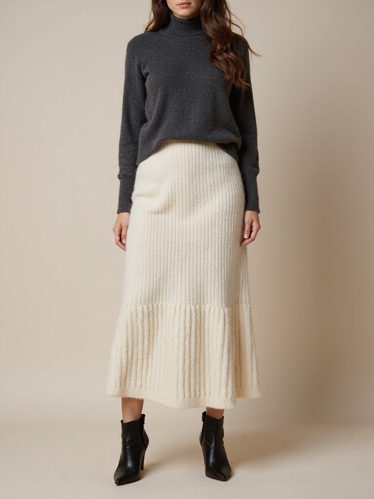 cozy stylish winter layering