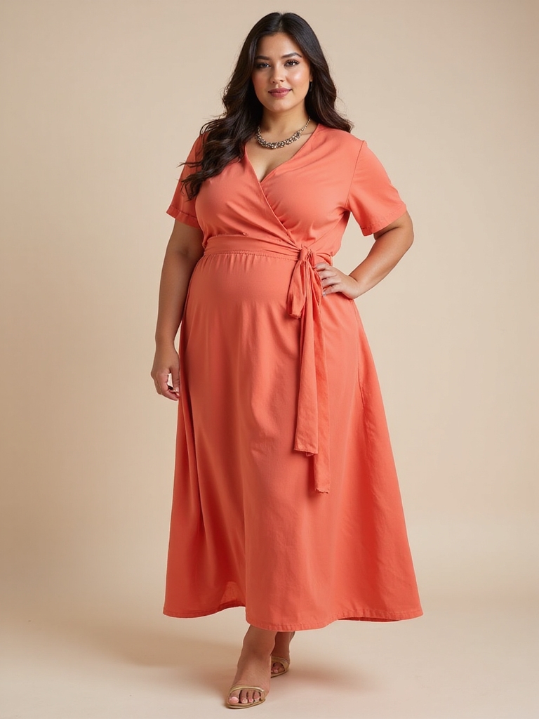 curves confidence wrap dresses