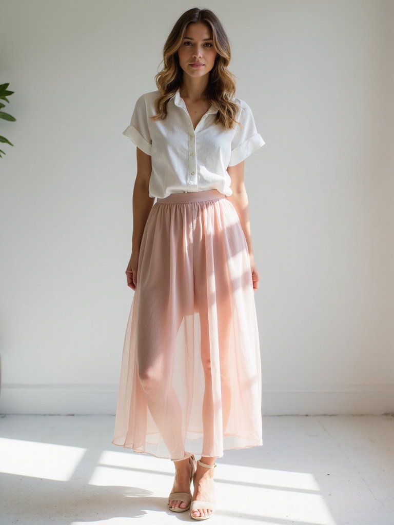 cute skirts breezy tops