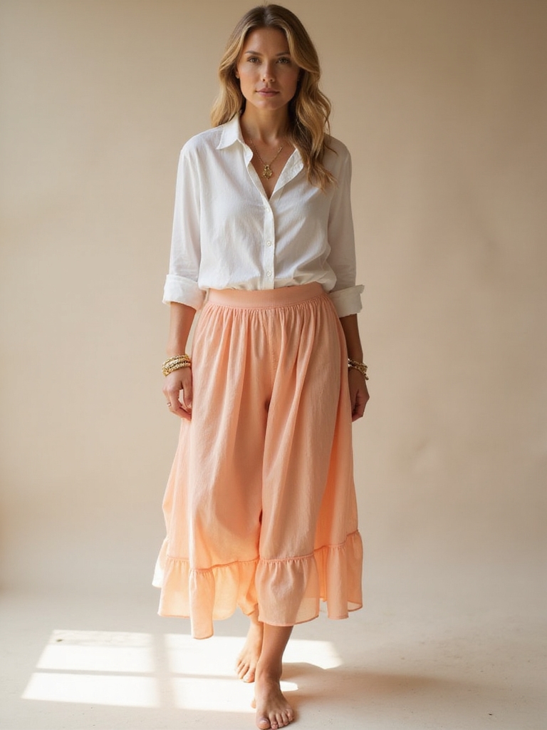 day to night flowy skirts