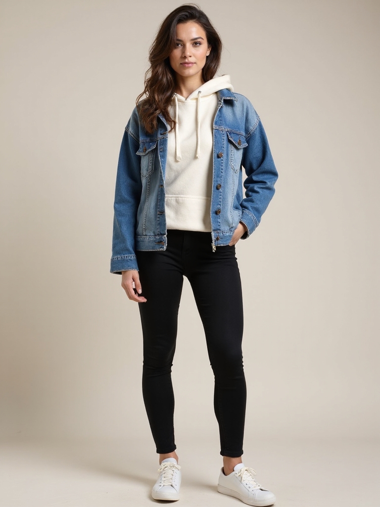 denim jackets cozy hoodies