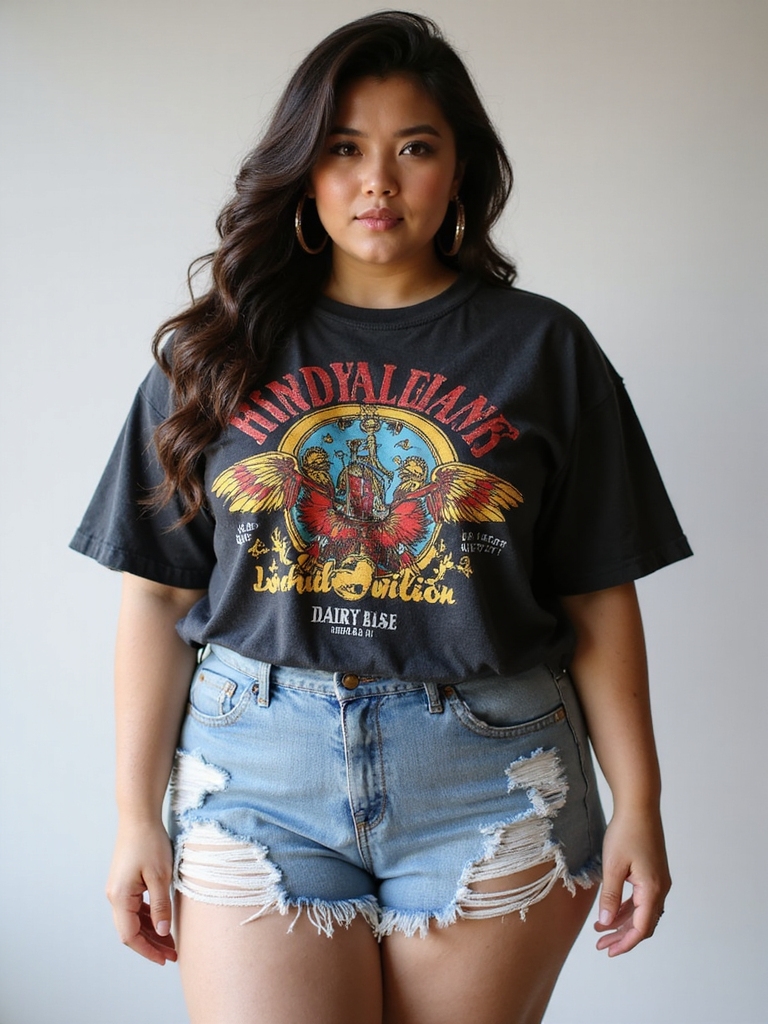 edgy vintage summer style