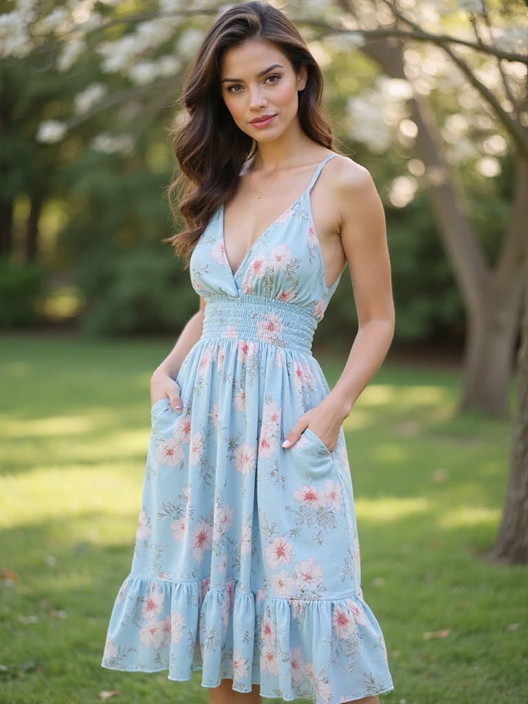 effortless chic floral dresses