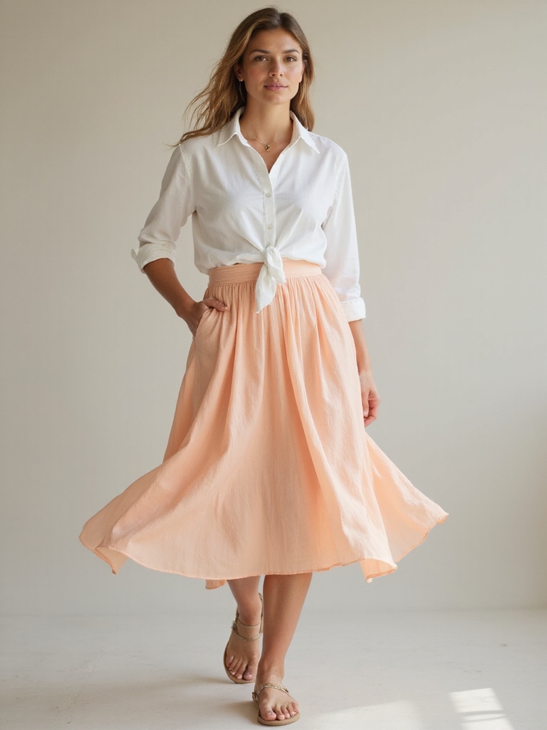 effortless chic summer skirts