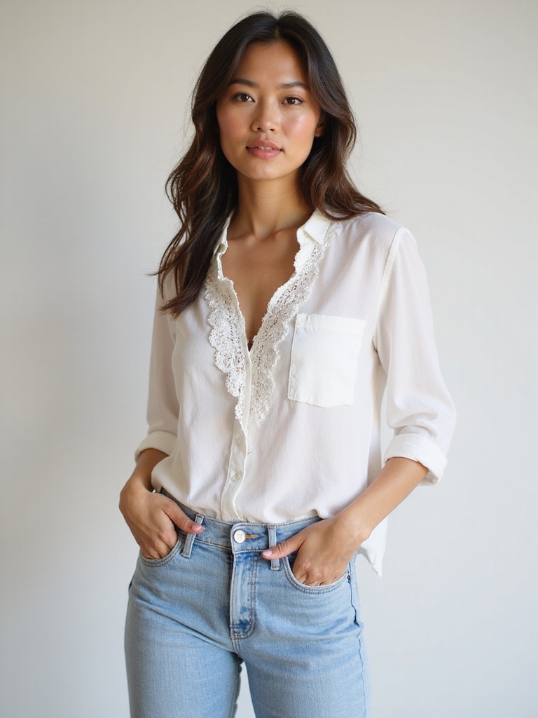 effortless denim spring styles