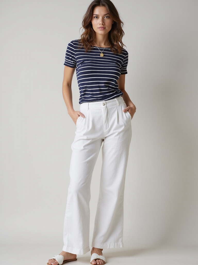 effortless nautical summer style