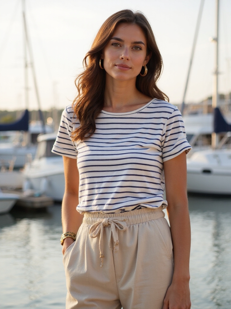effortless nautical summer style