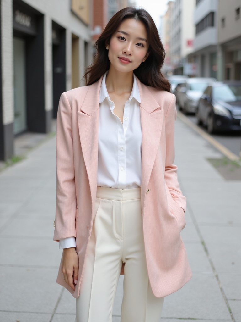 effortless oversized blazer style