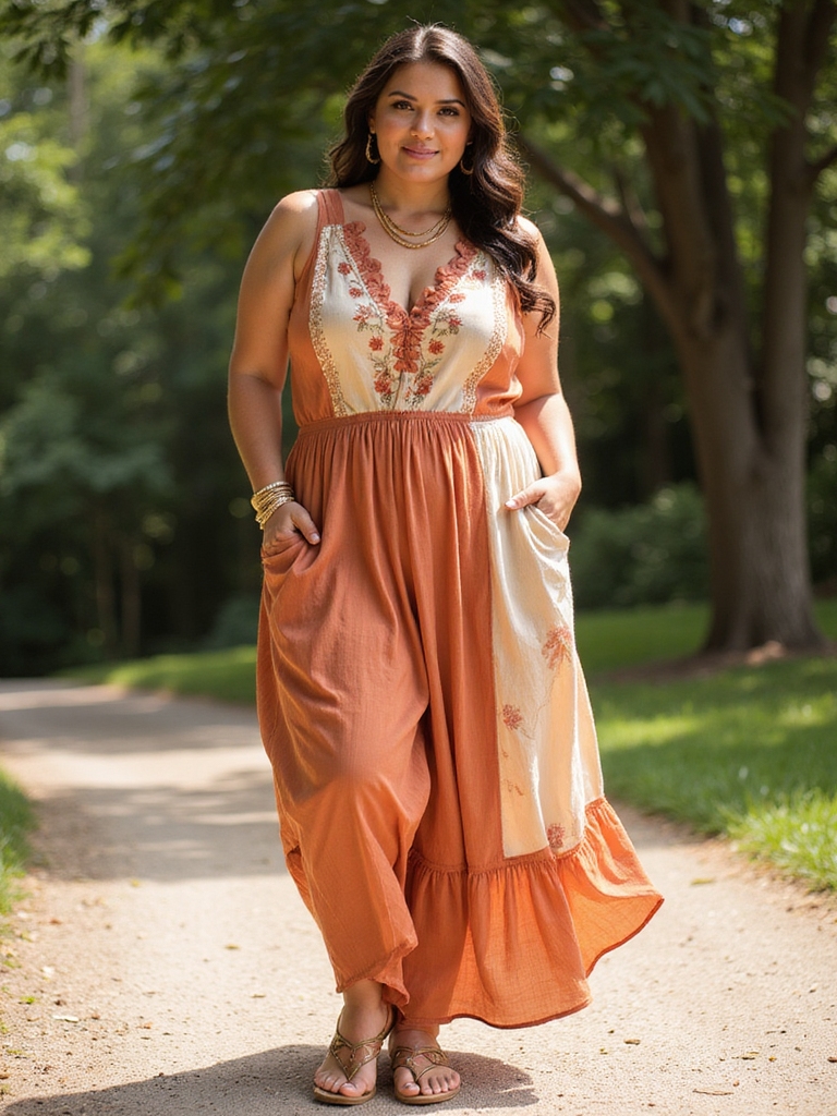 effortless plus size summer style