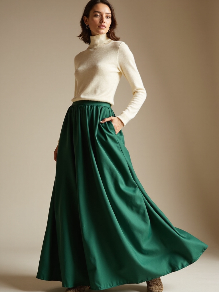 effortless skirt outfit ideas