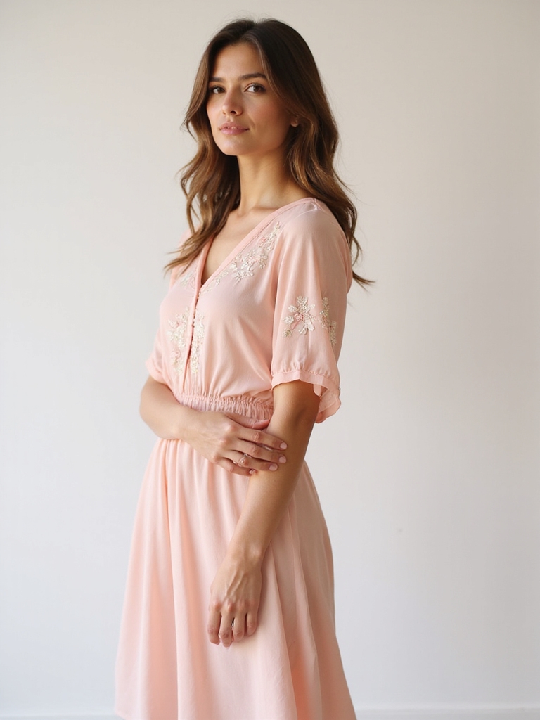 effortless spring dress elegance