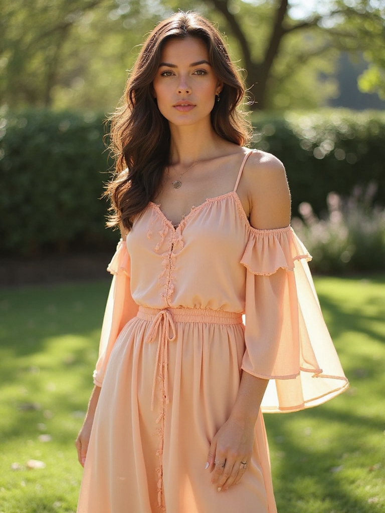 effortless spring dress elegance