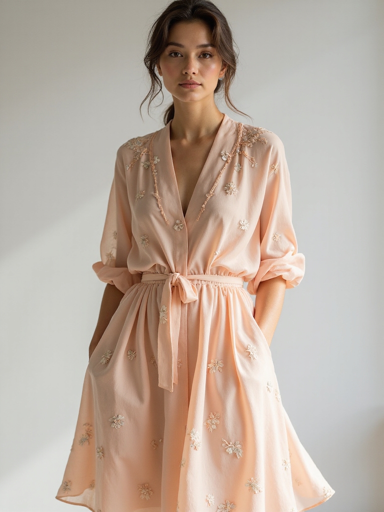 effortless spring dress elegance