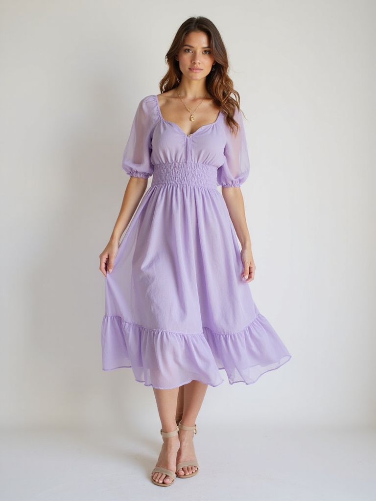 effortless spring dress style