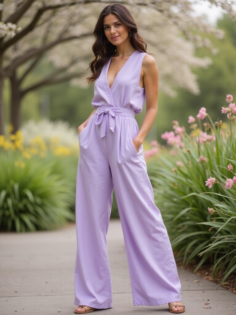 effortless spring jumpsuit style
