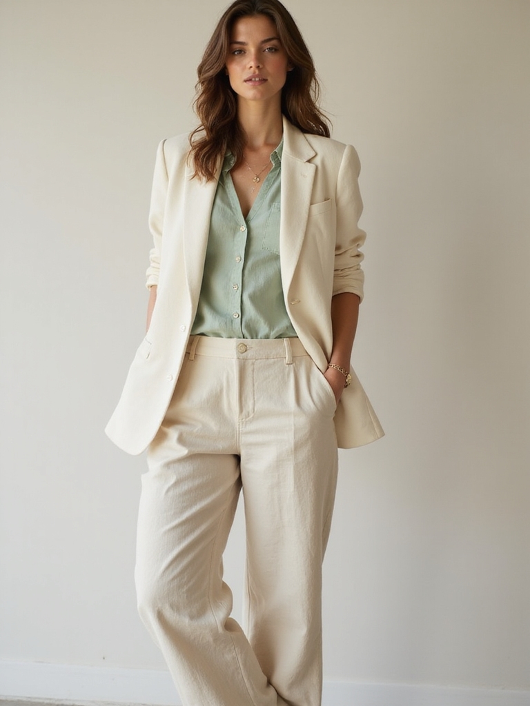 effortless spring linen styling