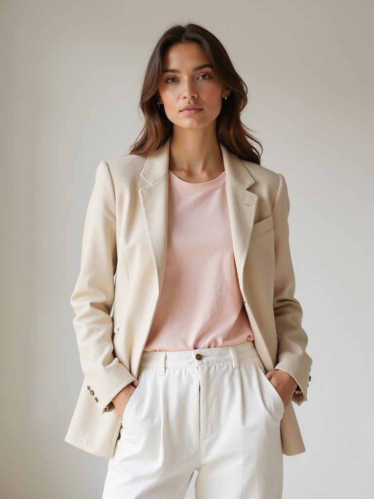 effortless spring outfit layers