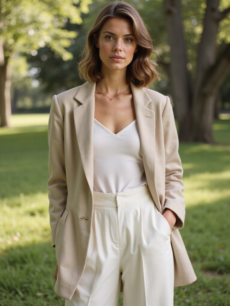 effortless summer evening style