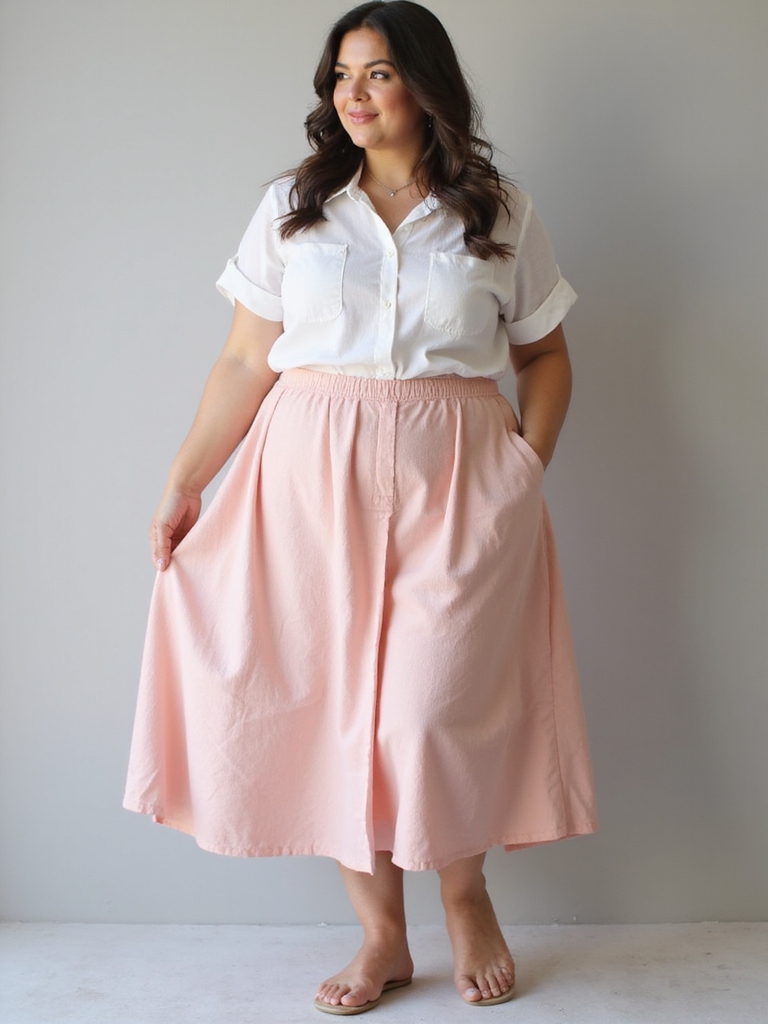 effortless summer flared skirts