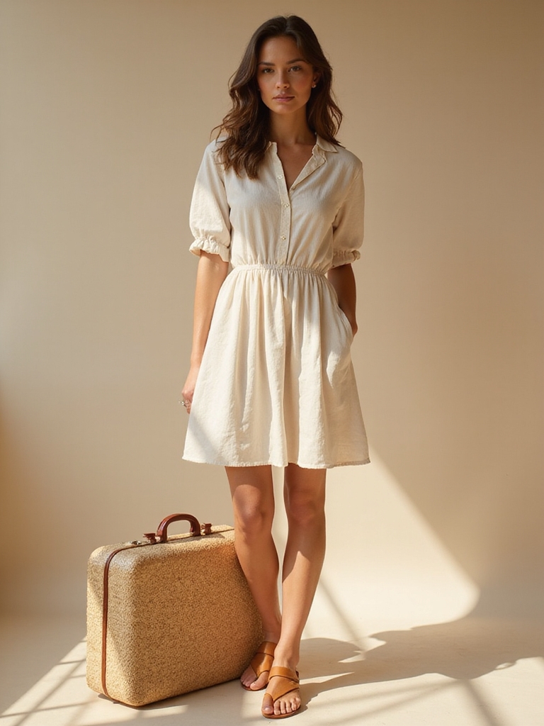 effortless summer linen elegance