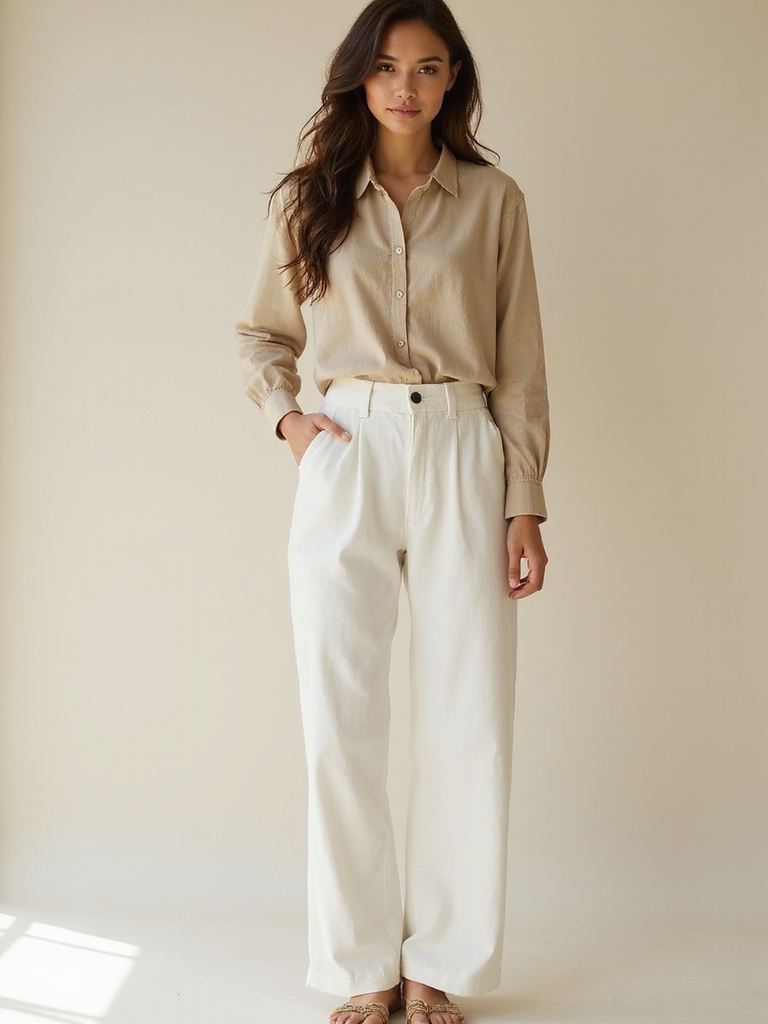 effortless summer linen style
