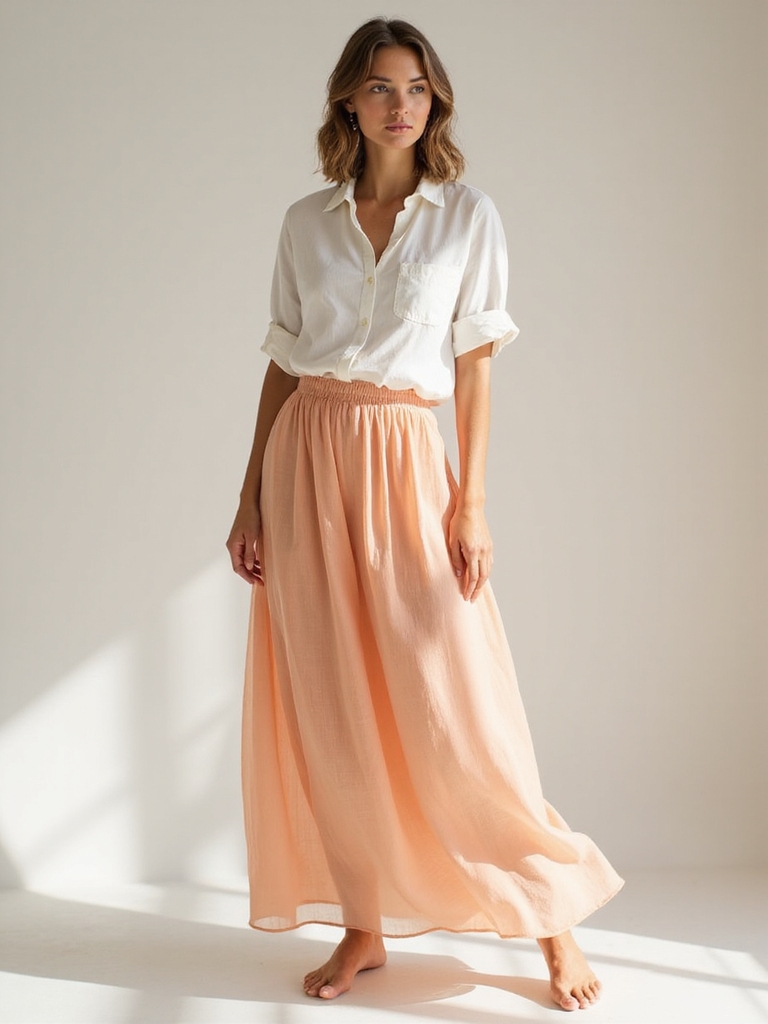 effortless summer maxi skirts