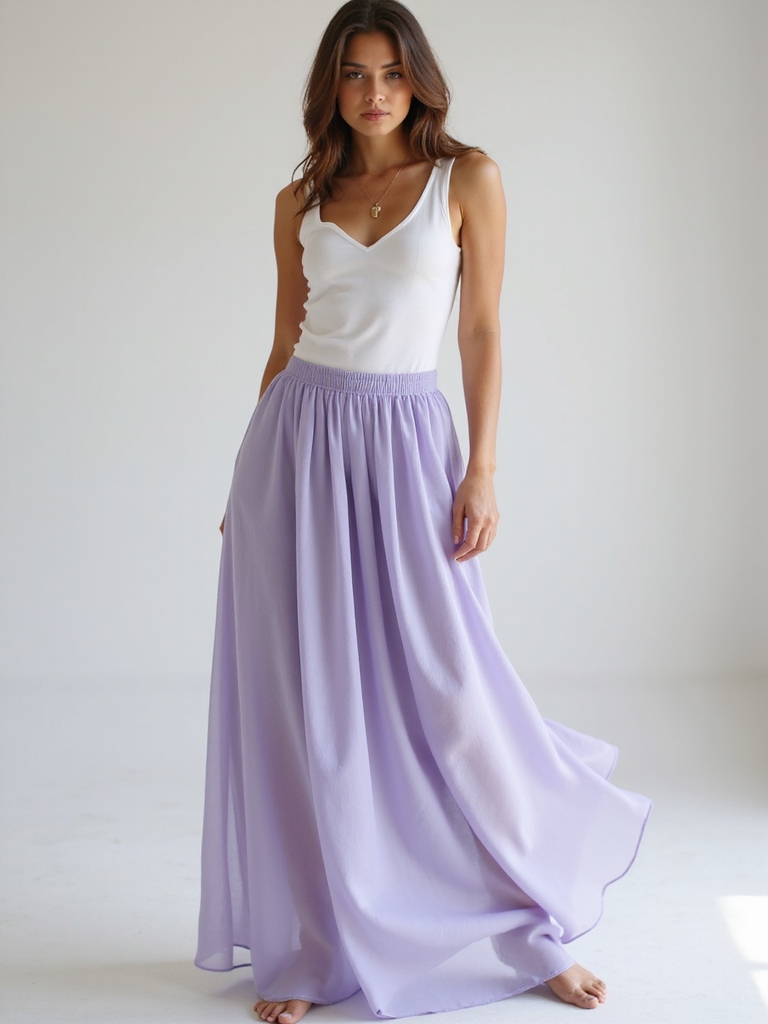 effortless summer maxi skirts