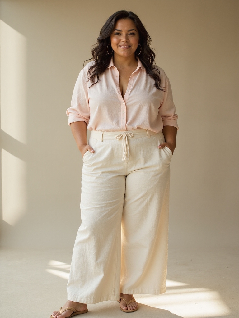 effortlessly chic linen pants