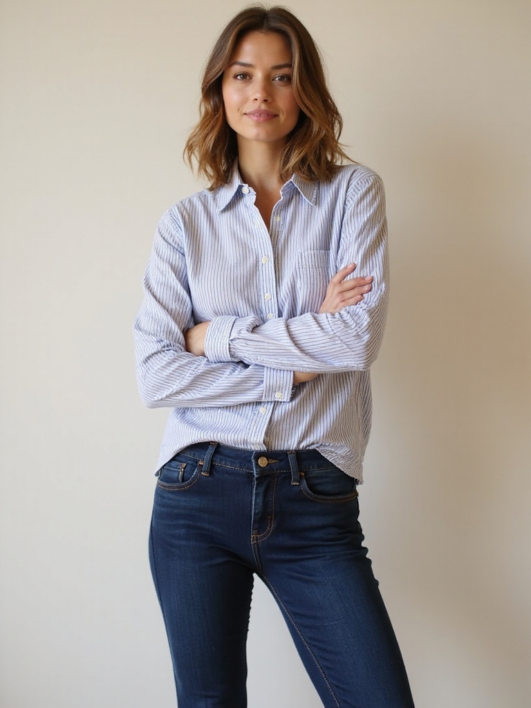 effortlessly chic spring outfit