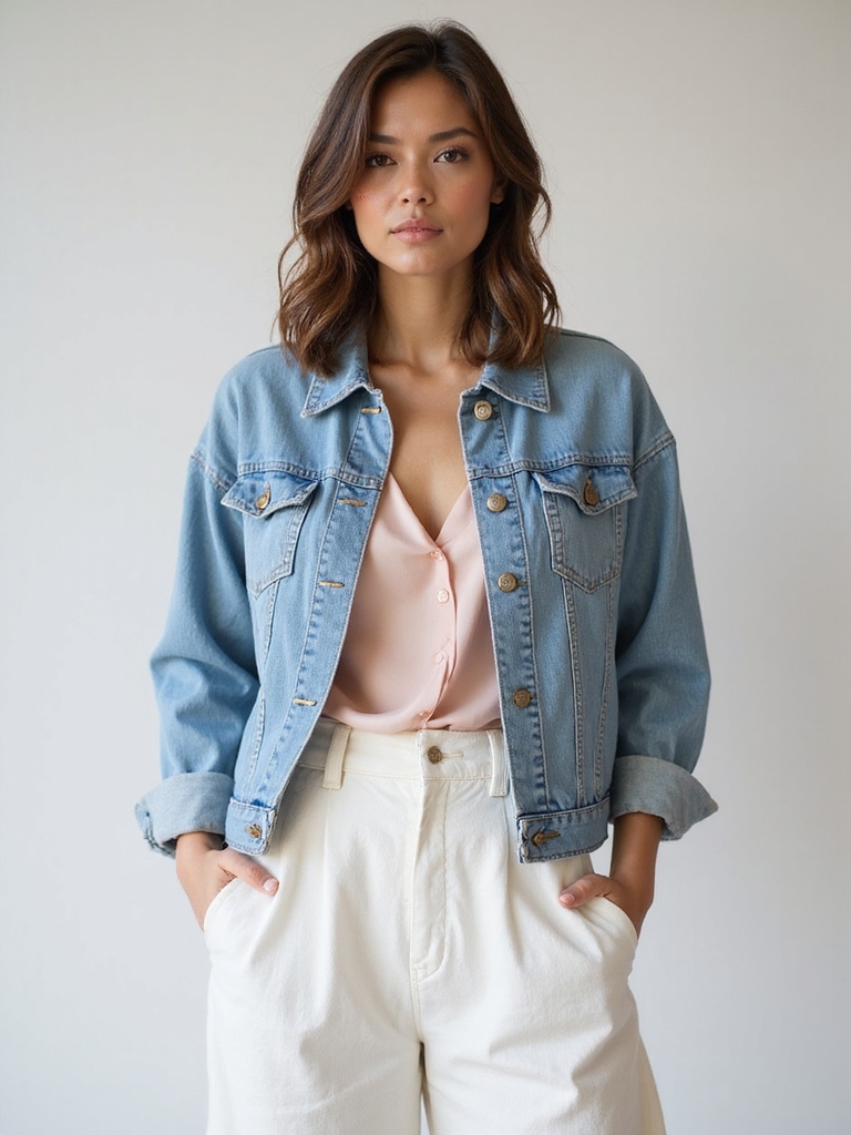 effortlessly cool denim style