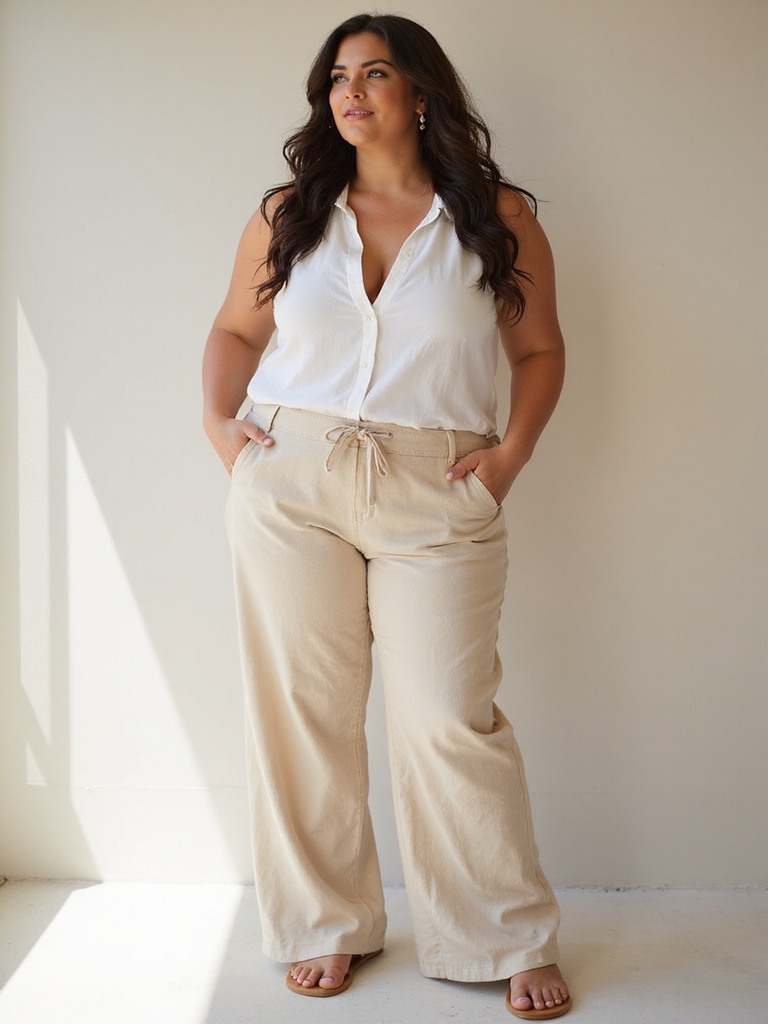 effortlessly elegant linen pants