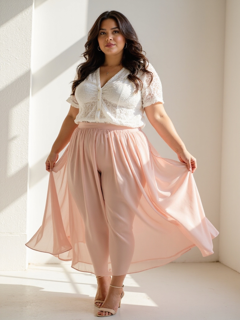elegant a line skirt styles