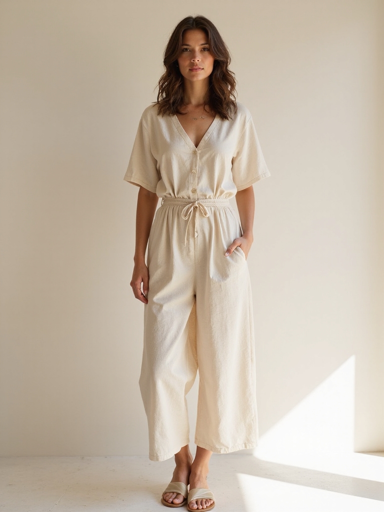 elegant breathable linen outfits
