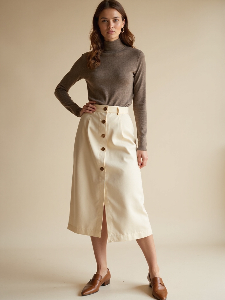 elegant high waisted silhouettes
