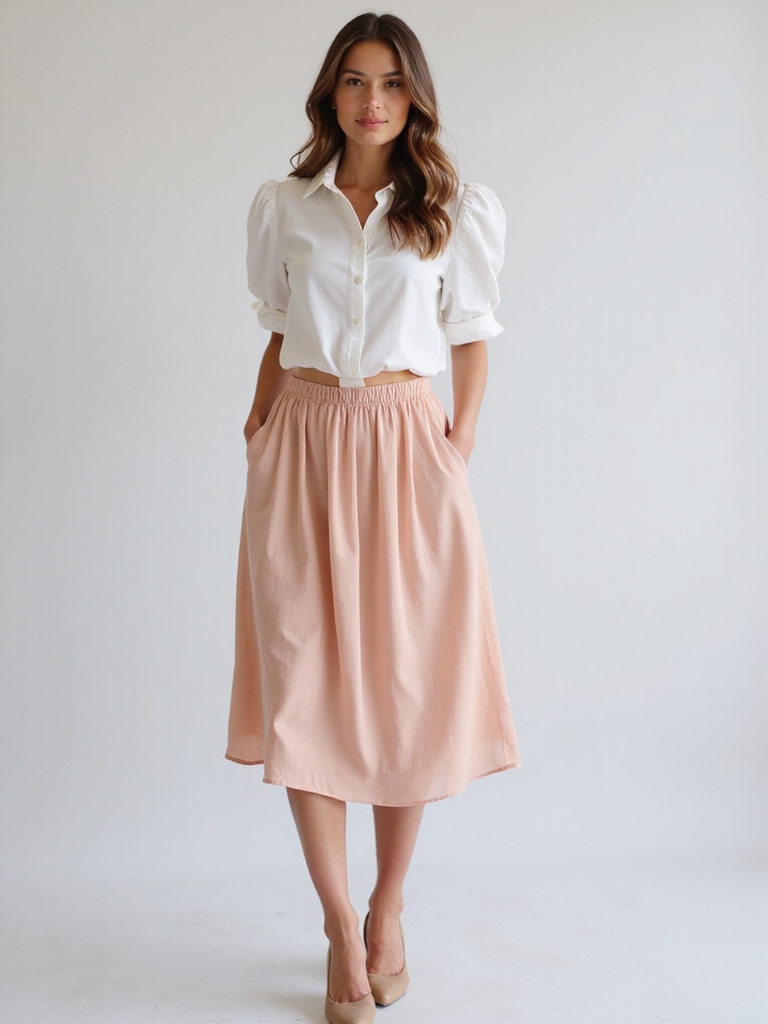 elegant midi skirts styling