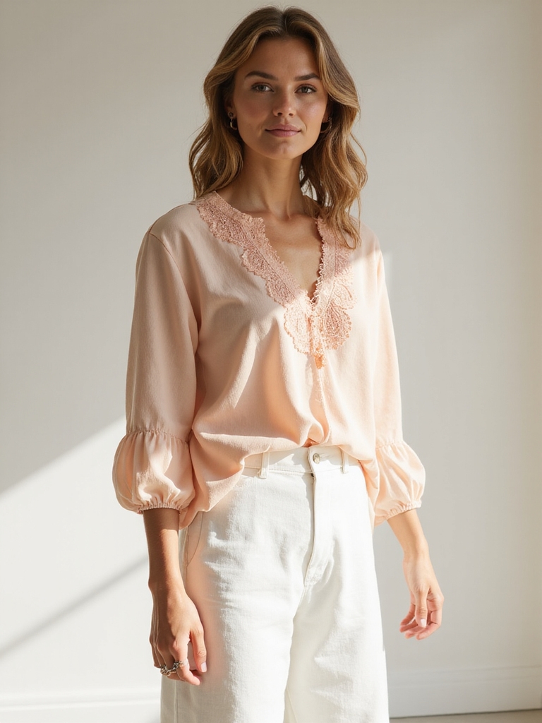 elegant modest summer pairing