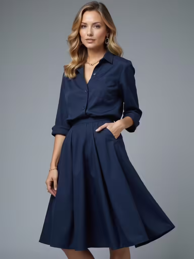 elegant navy blue styles