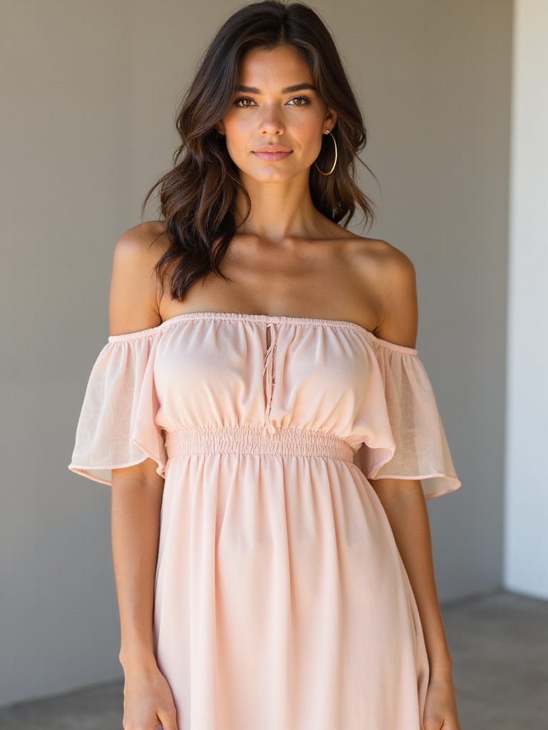 elegant off shoulder summer dresses