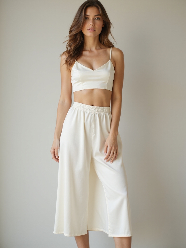 elegant satin evening sets