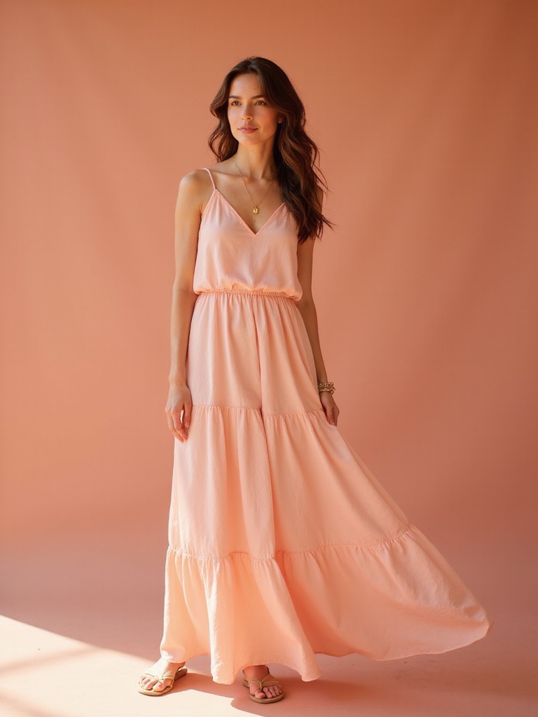 elegant summer maxi styling